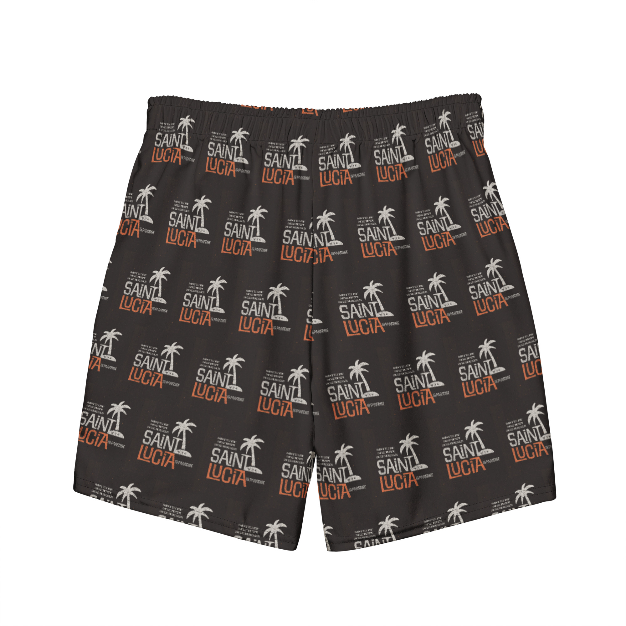 All-Over Print Recycled Swim Trunks - Image 7