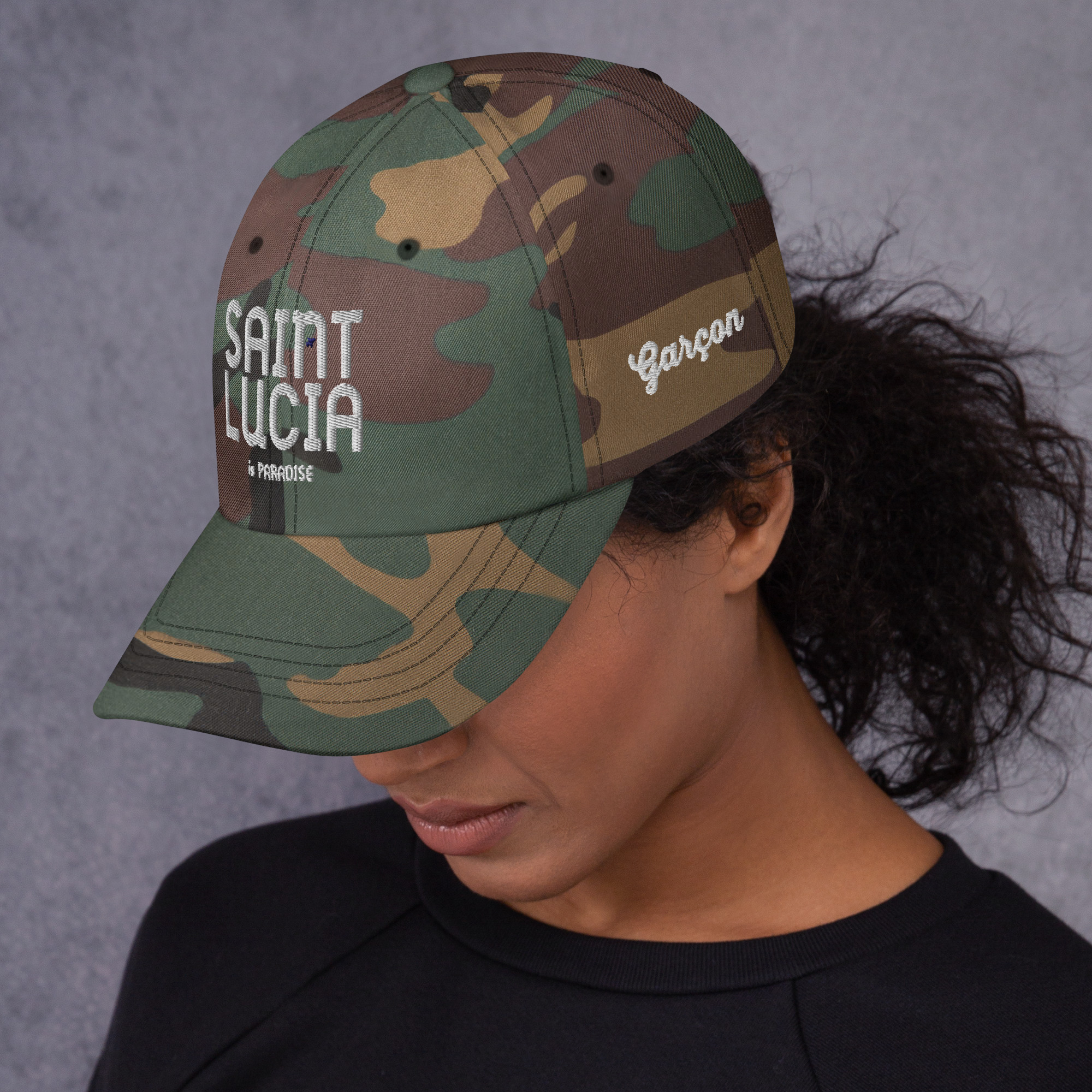 Unisex Saint Lucia Garcon 758 Caps - Image 22