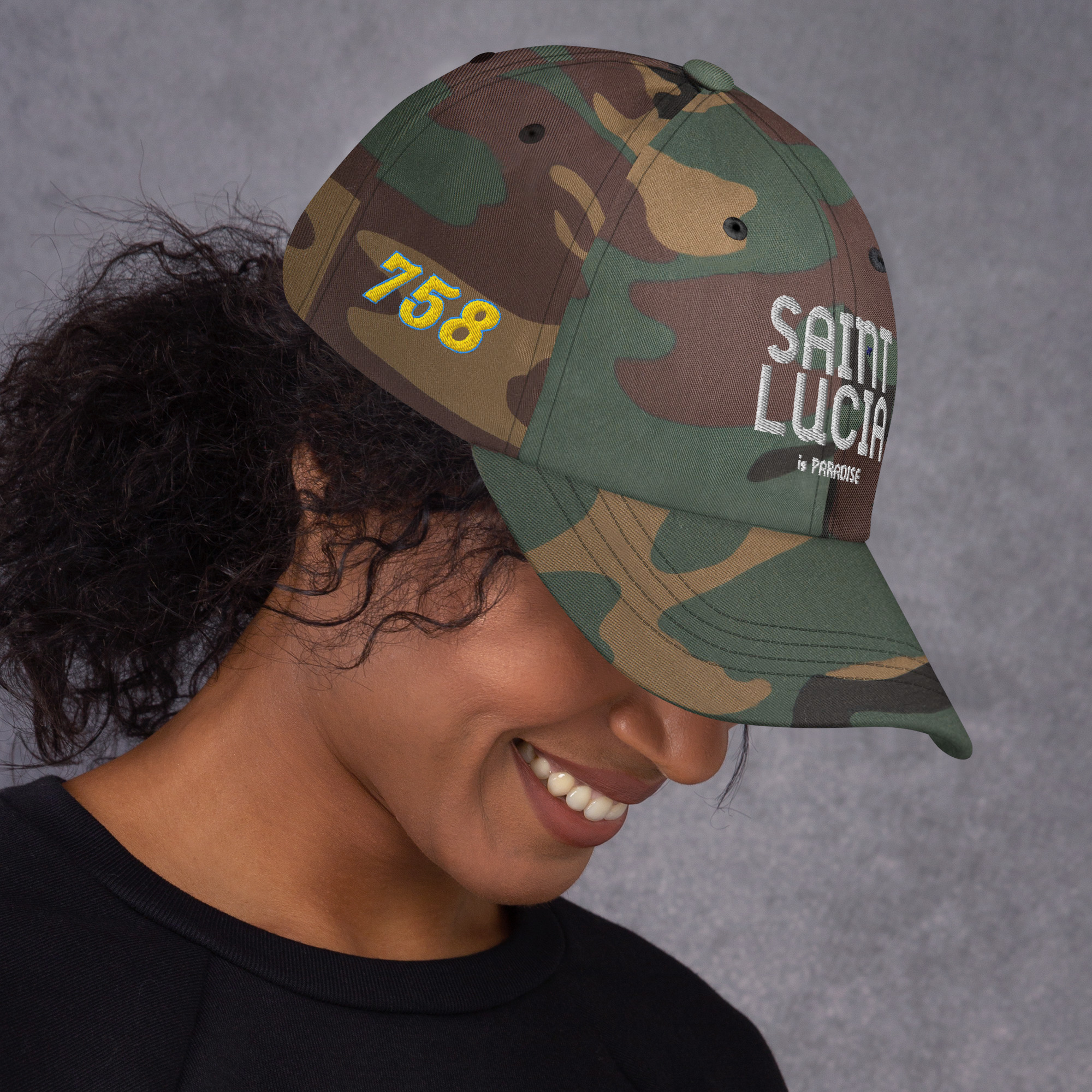 Unisex Saint Lucia Garcon 758 Caps - Image 23