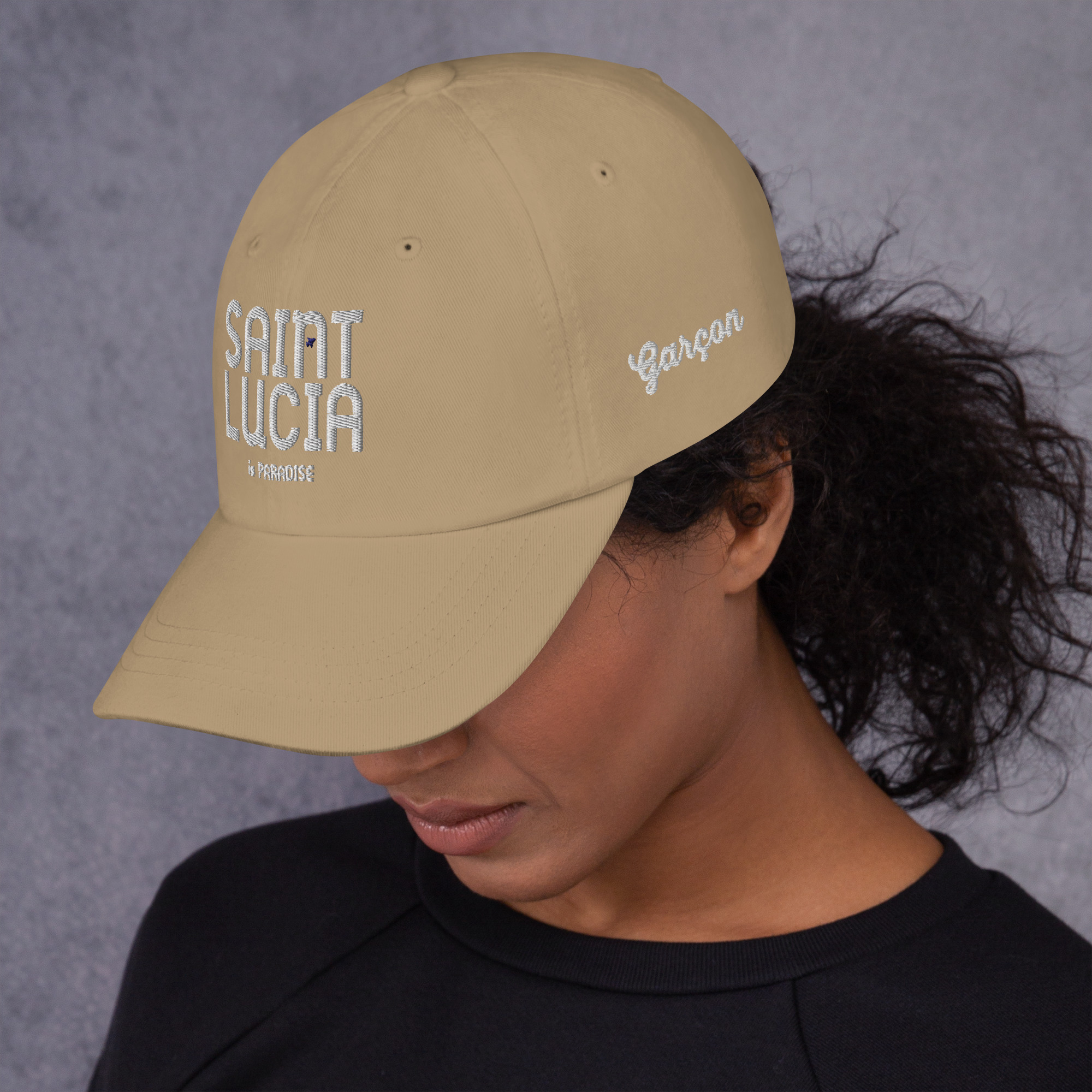 Unisex Saint Lucia Garcon 758 Caps - Image 25