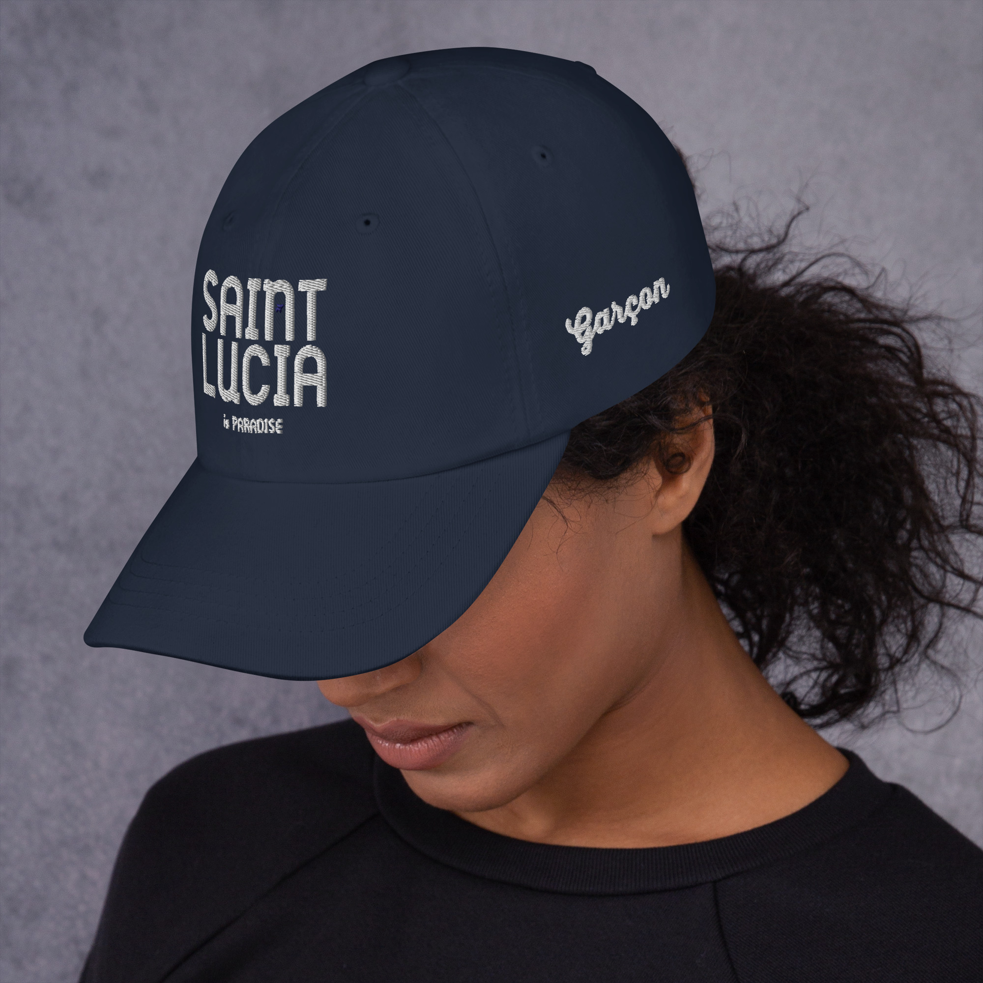 Unisex Saint Lucia Garcon 758 Caps - Image 11