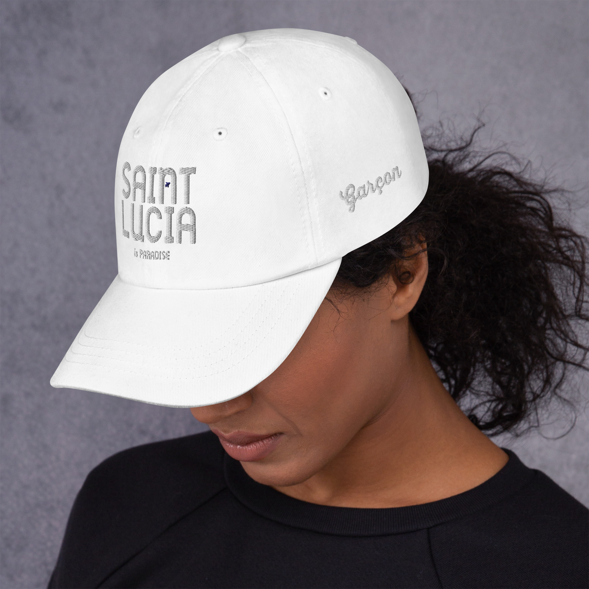 Unisex Saint Lucia Garcon 758 Caps - Image 37