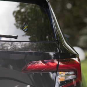 Bubble-free Saint Lucia map stickers