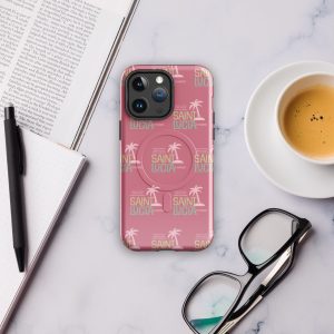 Saint Lucia (pink) MagSafe® tough case for iPhone®