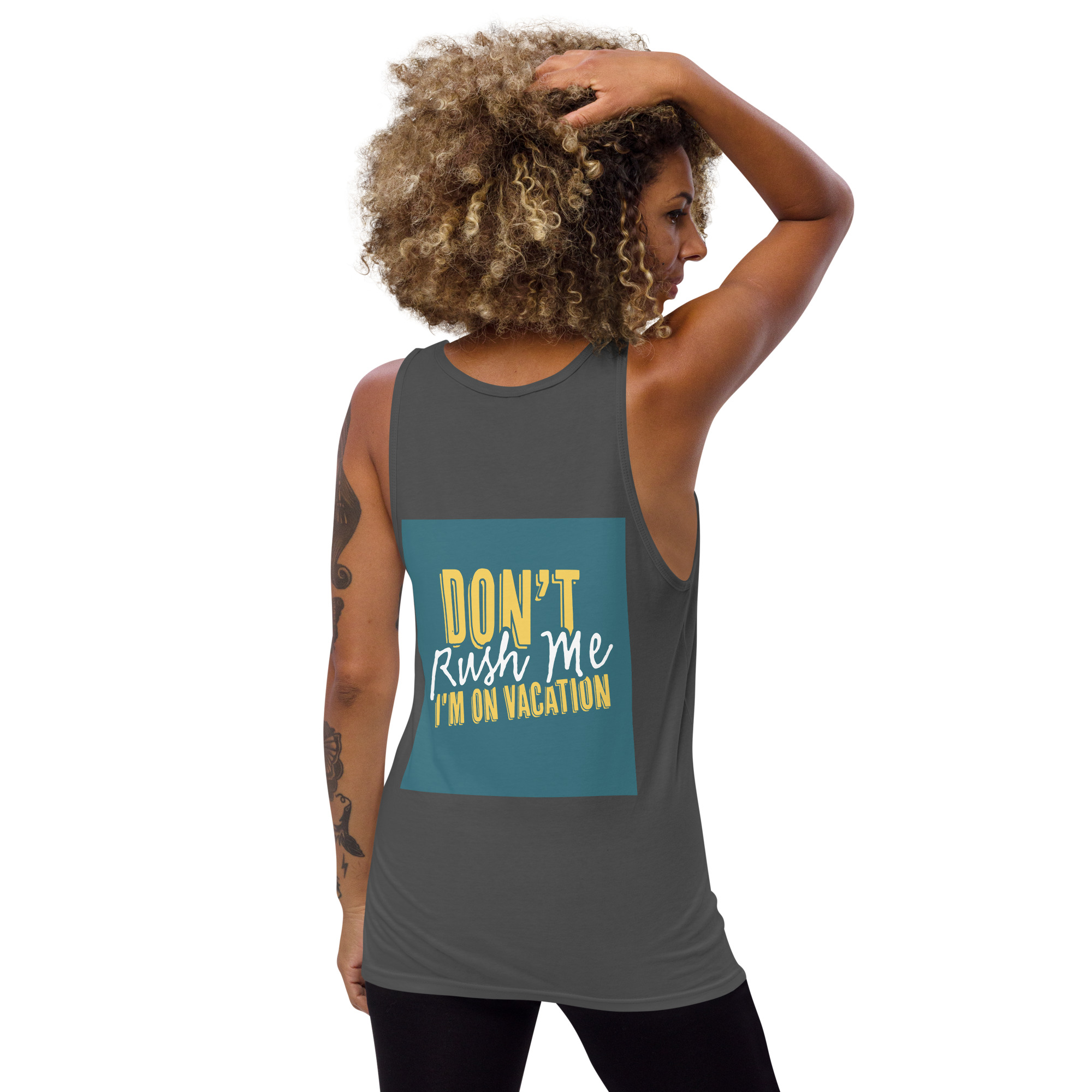 Saint Lucia Unisex Tank Top - Image 11