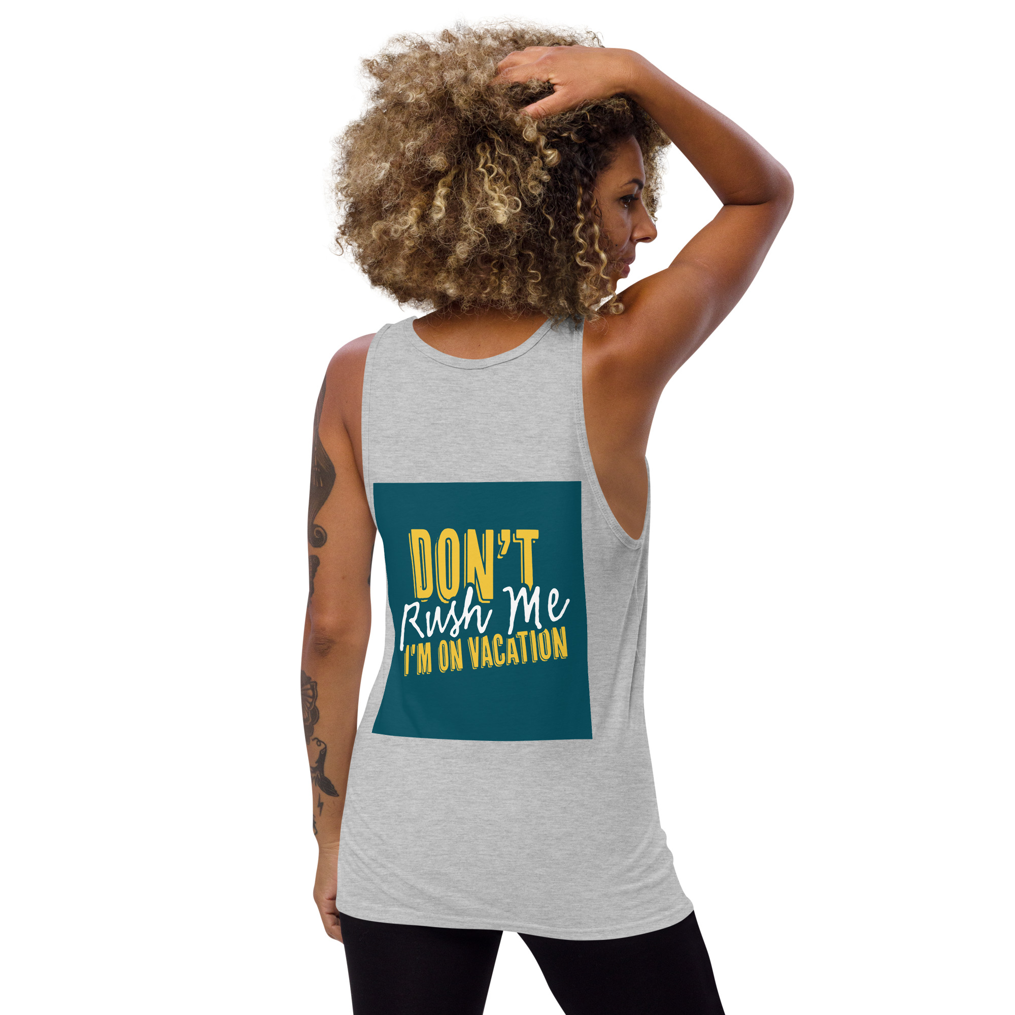 Saint Lucia Unisex Tank Top - Image 20