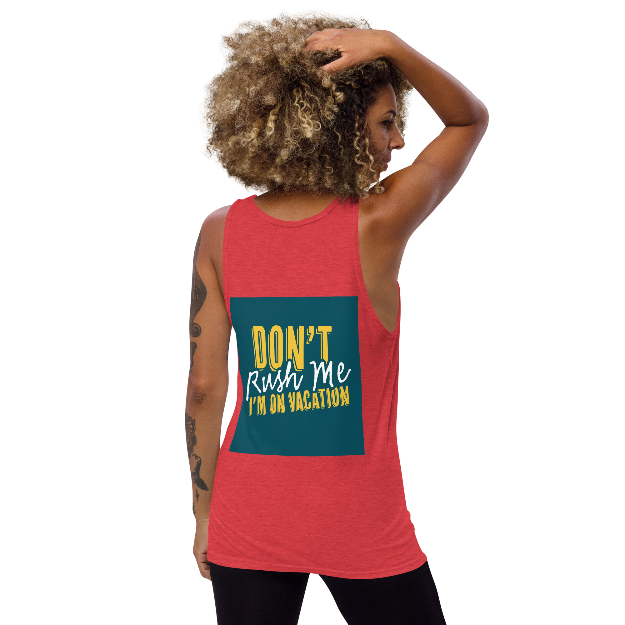 Saint Lucia Unisex Tank Top - Image 15