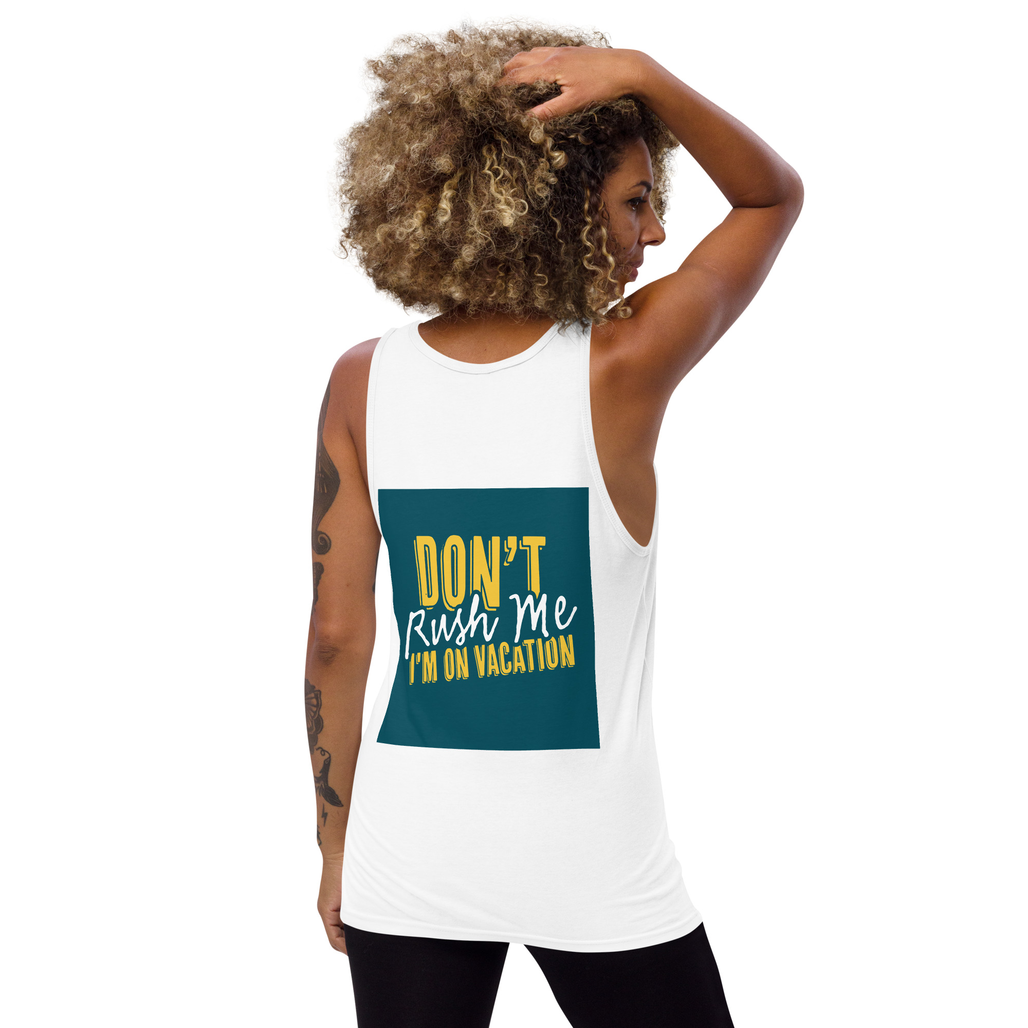 Saint Lucia Unisex Tank Top - Image 27