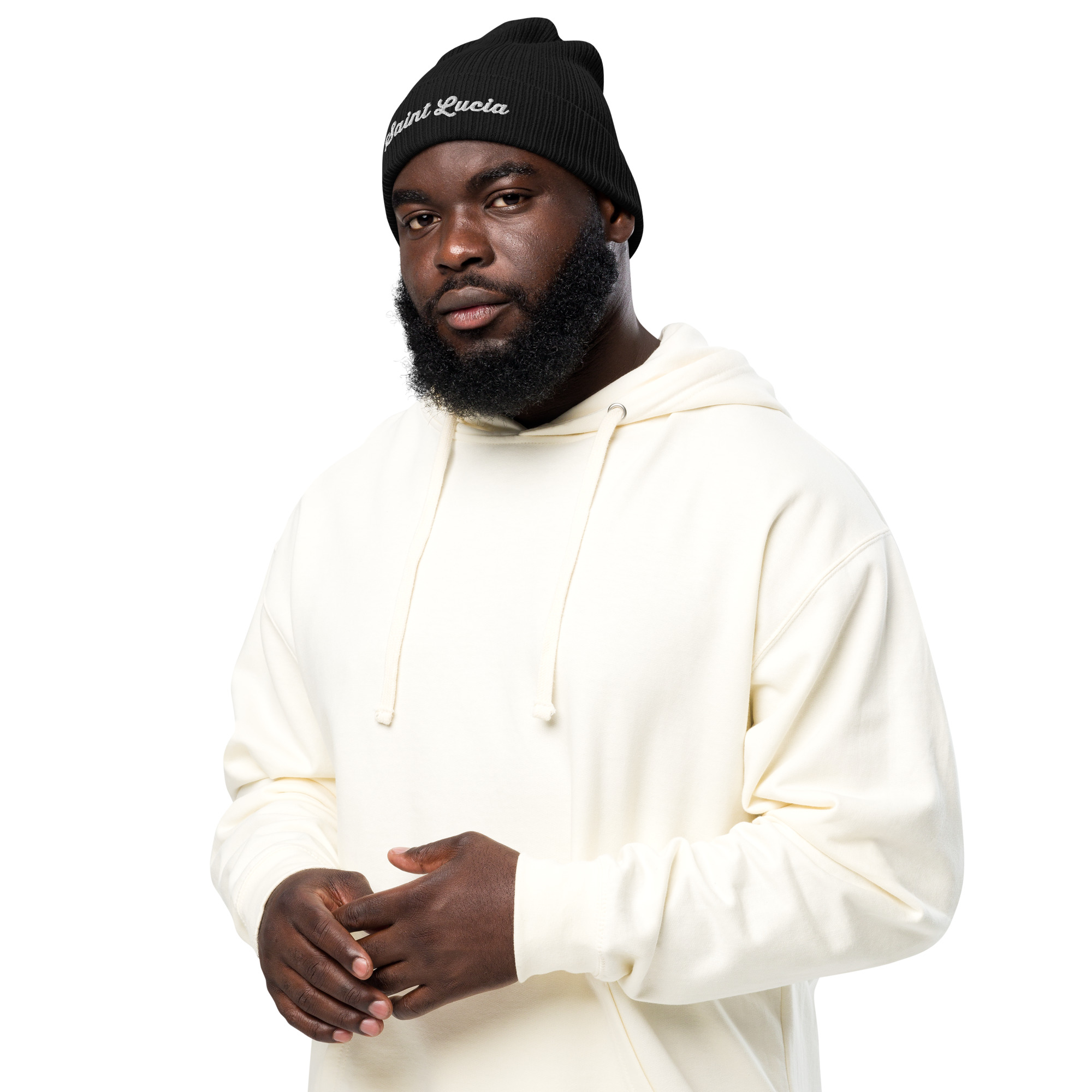 Organic Saint Lucia Ribbed Beanie β Cozy, Stylish, Sustainable - Image 4