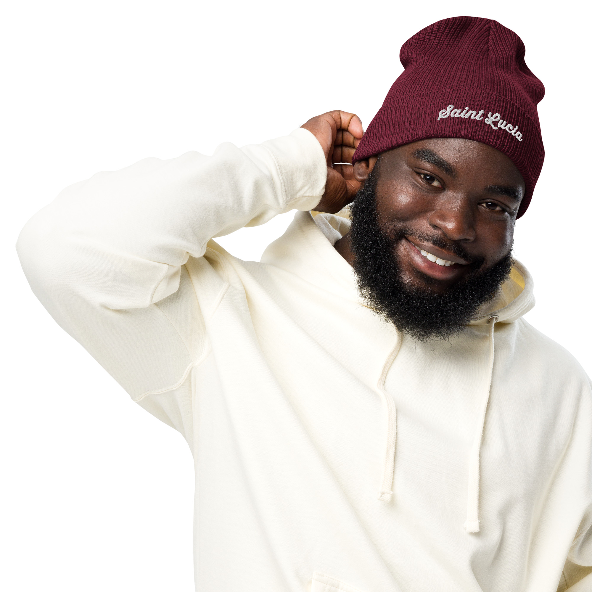 Organic Saint Lucia Ribbed Beanie β Cozy, Stylish, Sustainable - Image 9