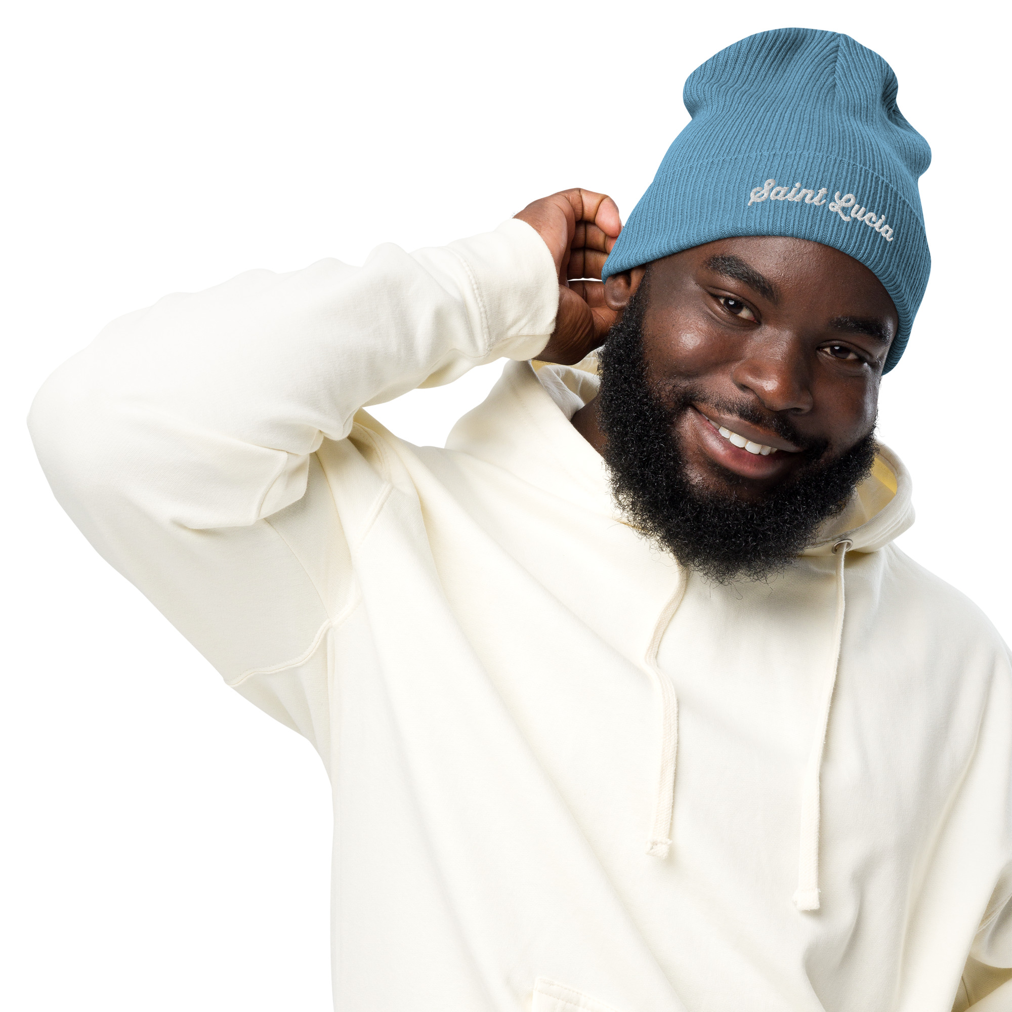 Organic Saint Lucia Ribbed Beanie β Cozy, Stylish, Sustainable - Image 12