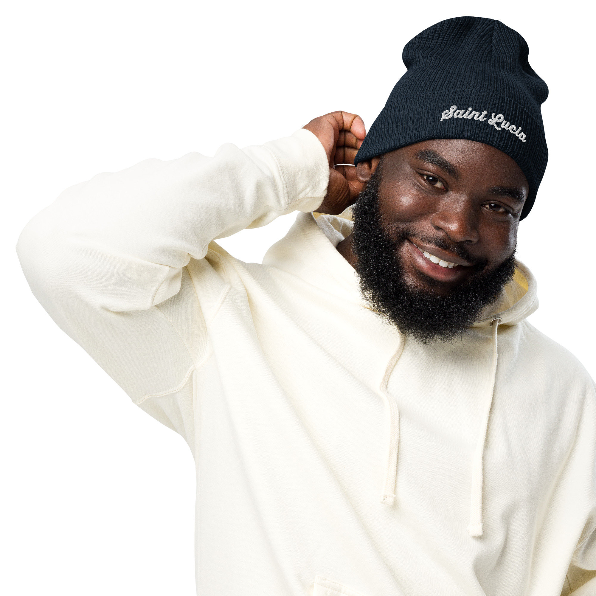 Organic Saint Lucia Ribbed Beanie β Cozy, Stylish, Sustainable - Image 6