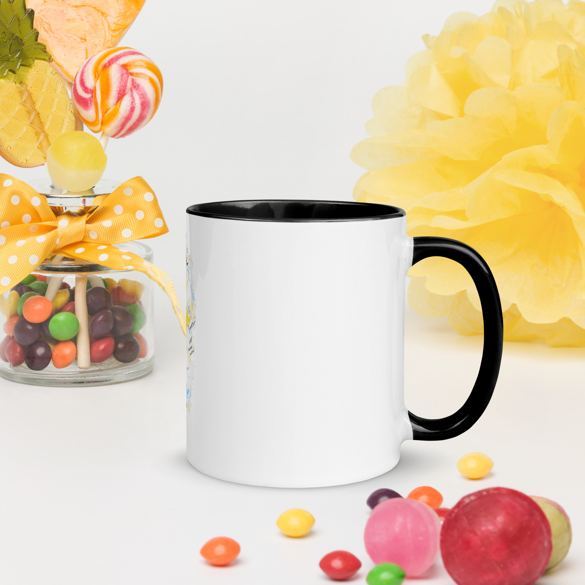 Saint Lucia Mug with Color Inside - Image 3