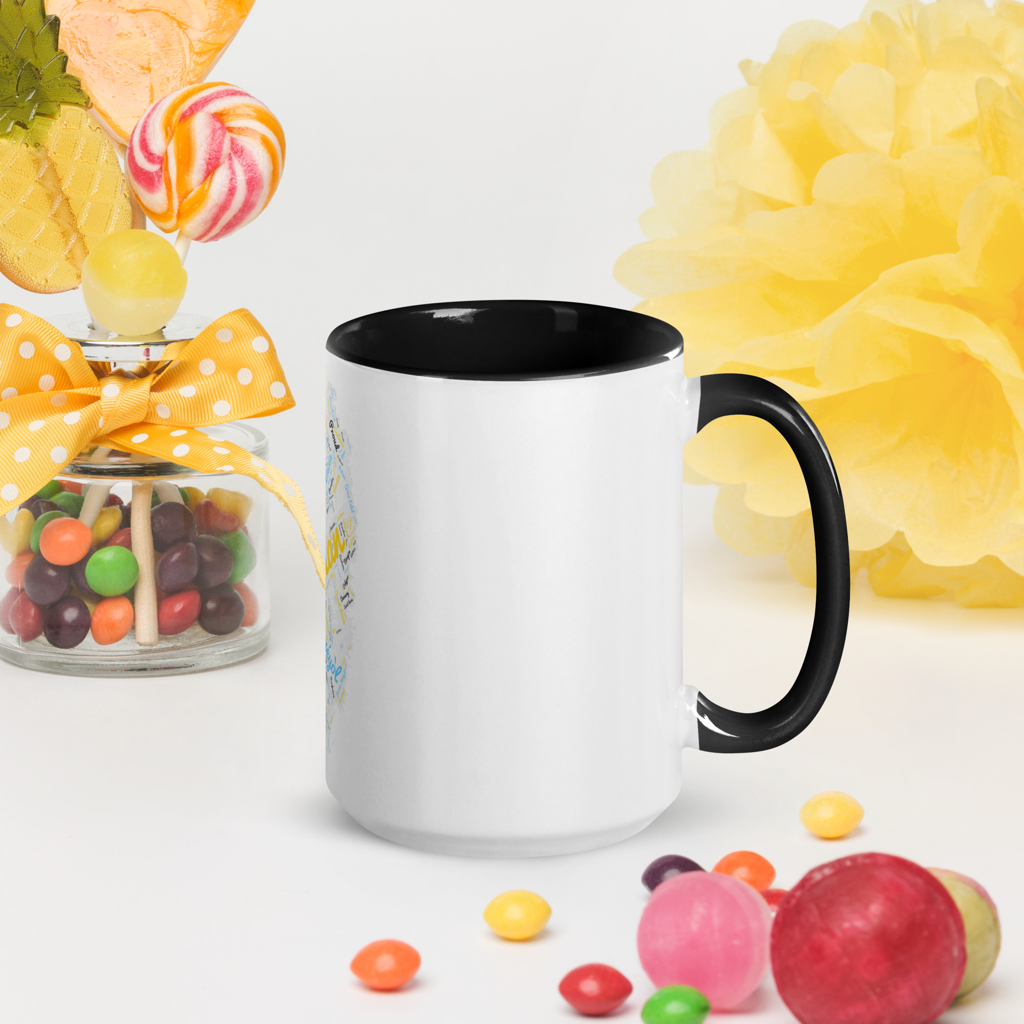 Saint Lucia Mug with Color Inside - Image 6
