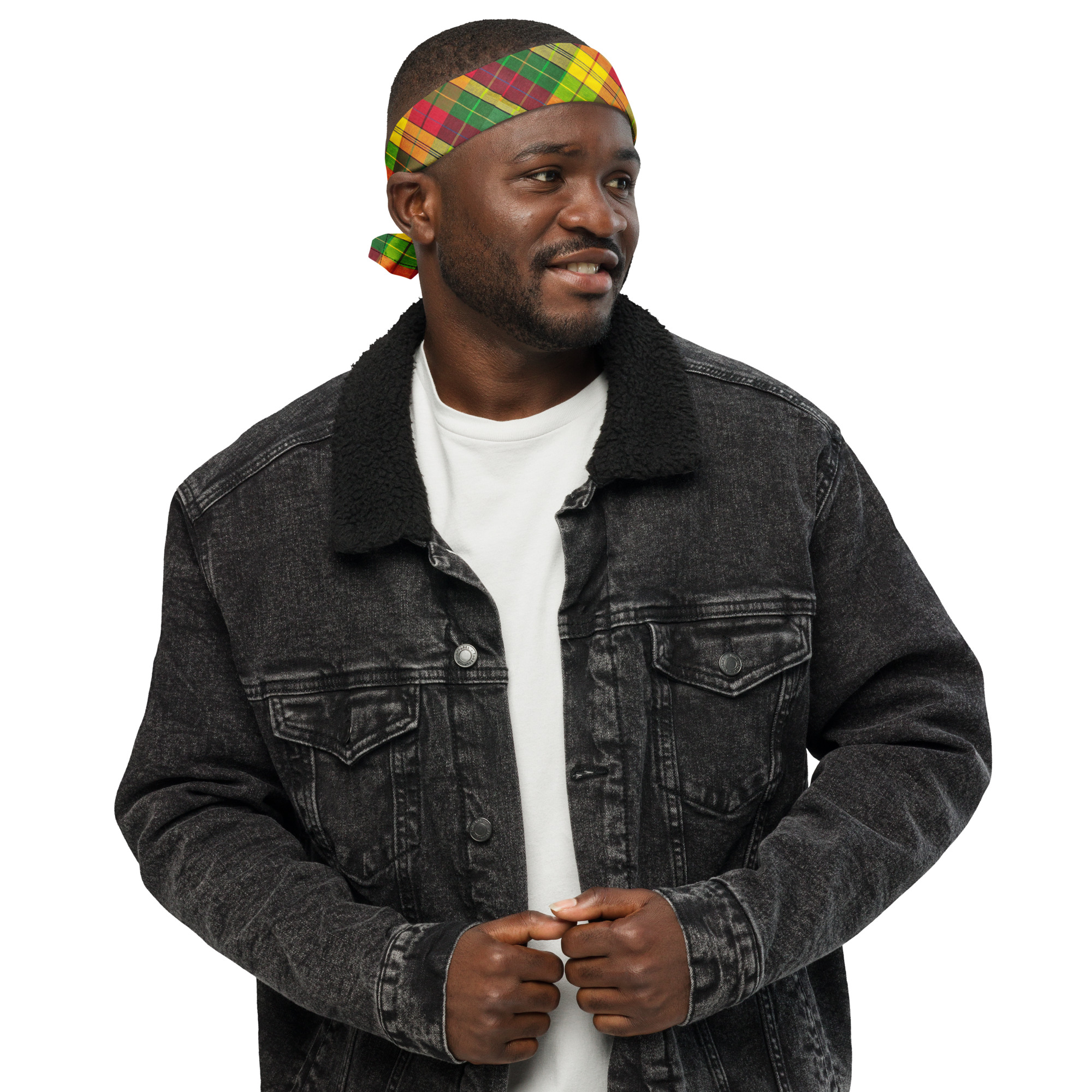 Saint Lucia is Paradise Madras bandana - Image 3