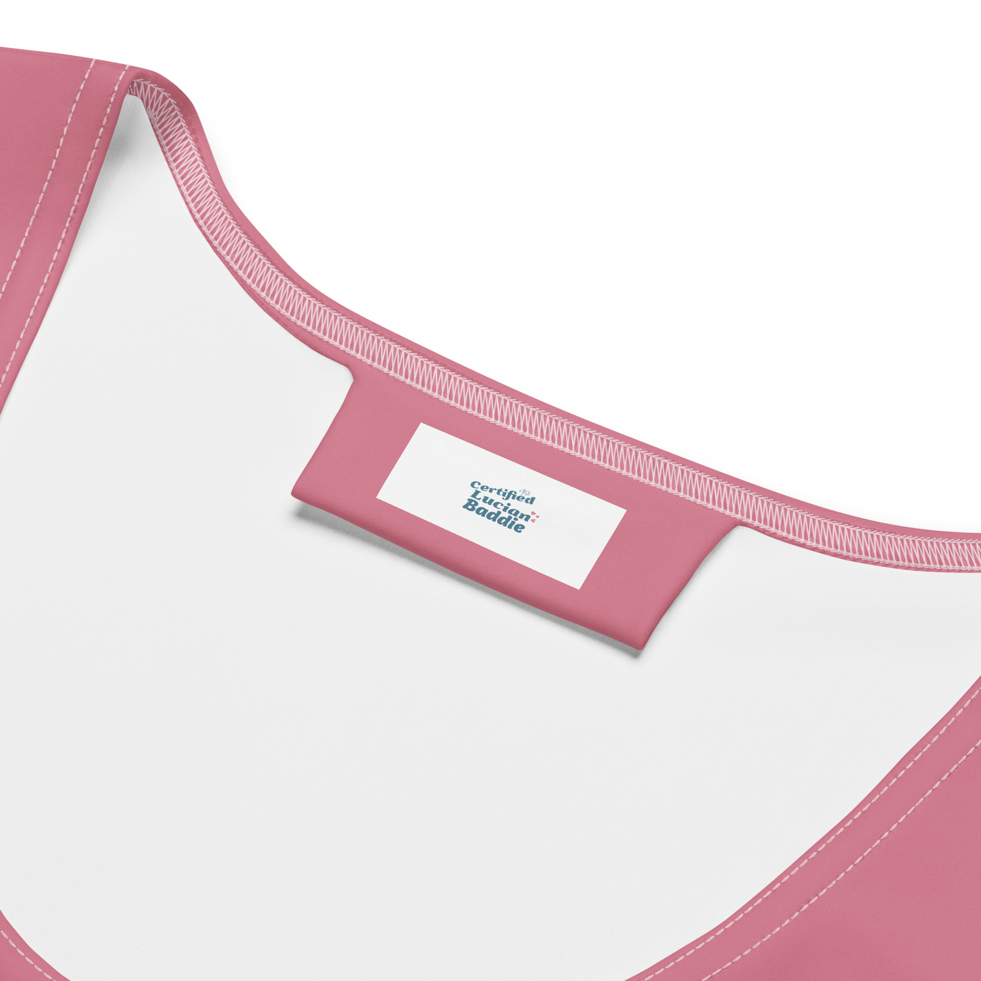 Saint Lucia Pink Tropical Odyssey Bodycon Dress - Image 3