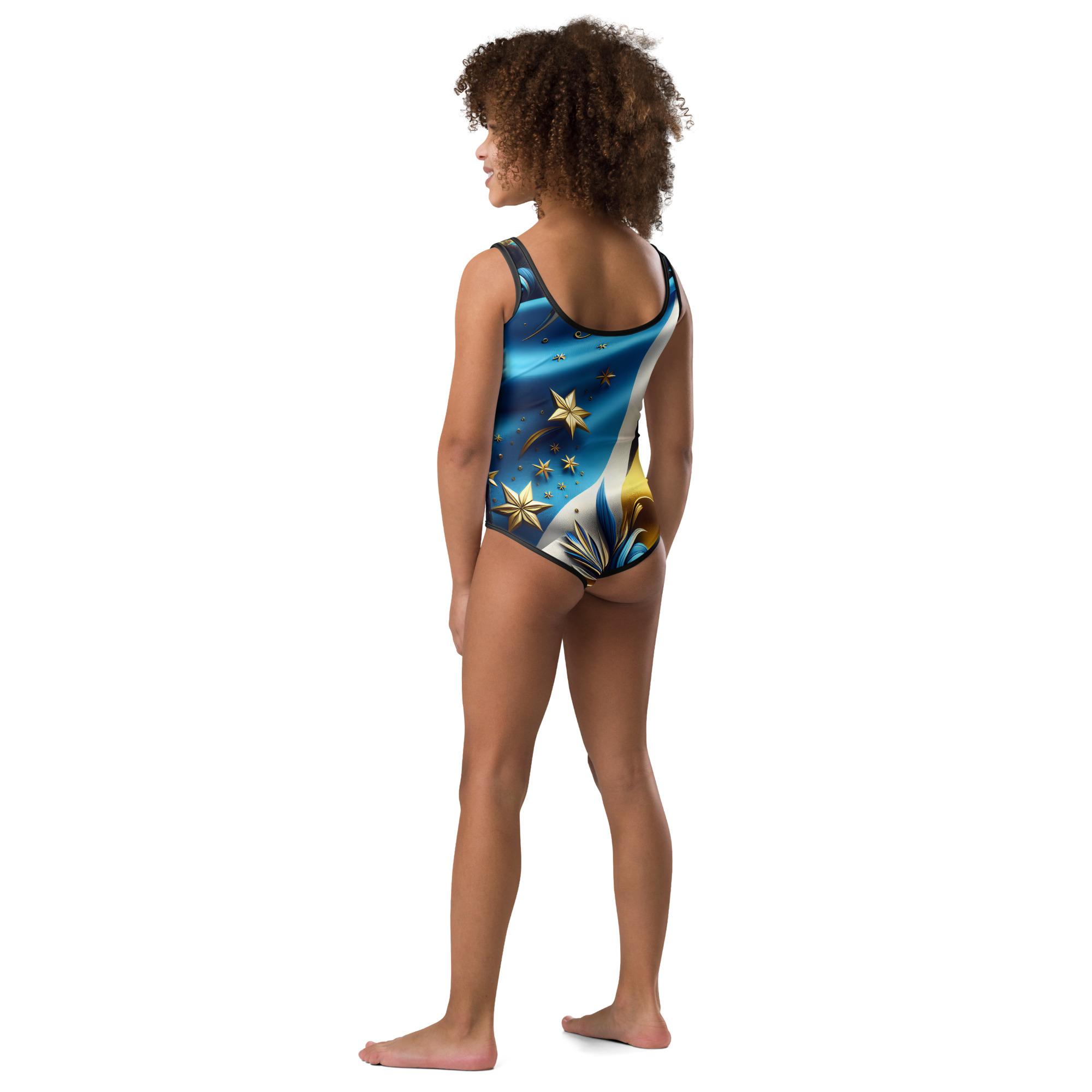 All-Over Print Kids Swimsuit - Image 3