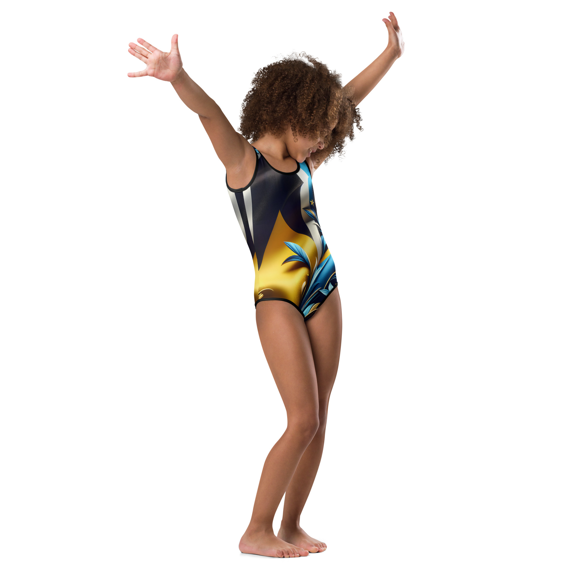 All-Over Print Kids Swimsuit - Image 2