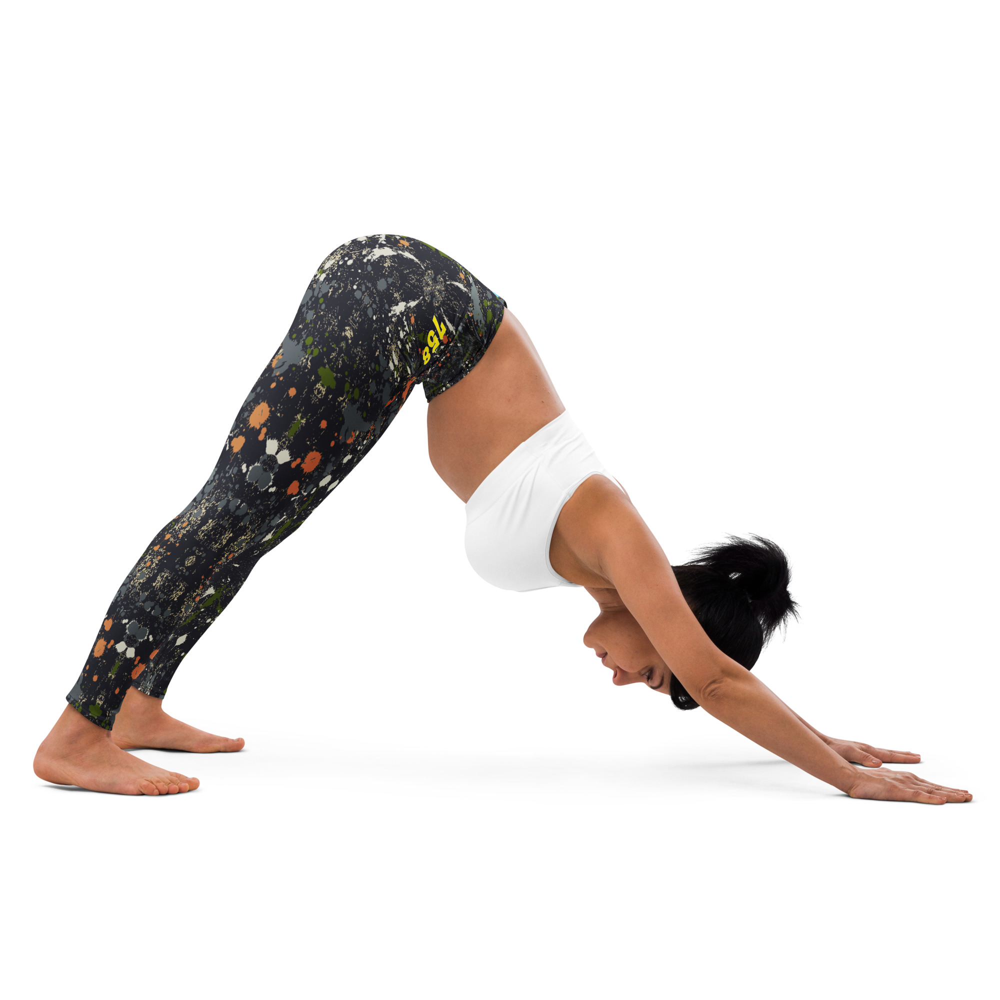Painted Camo Saint Lucia Leggings - Image 2