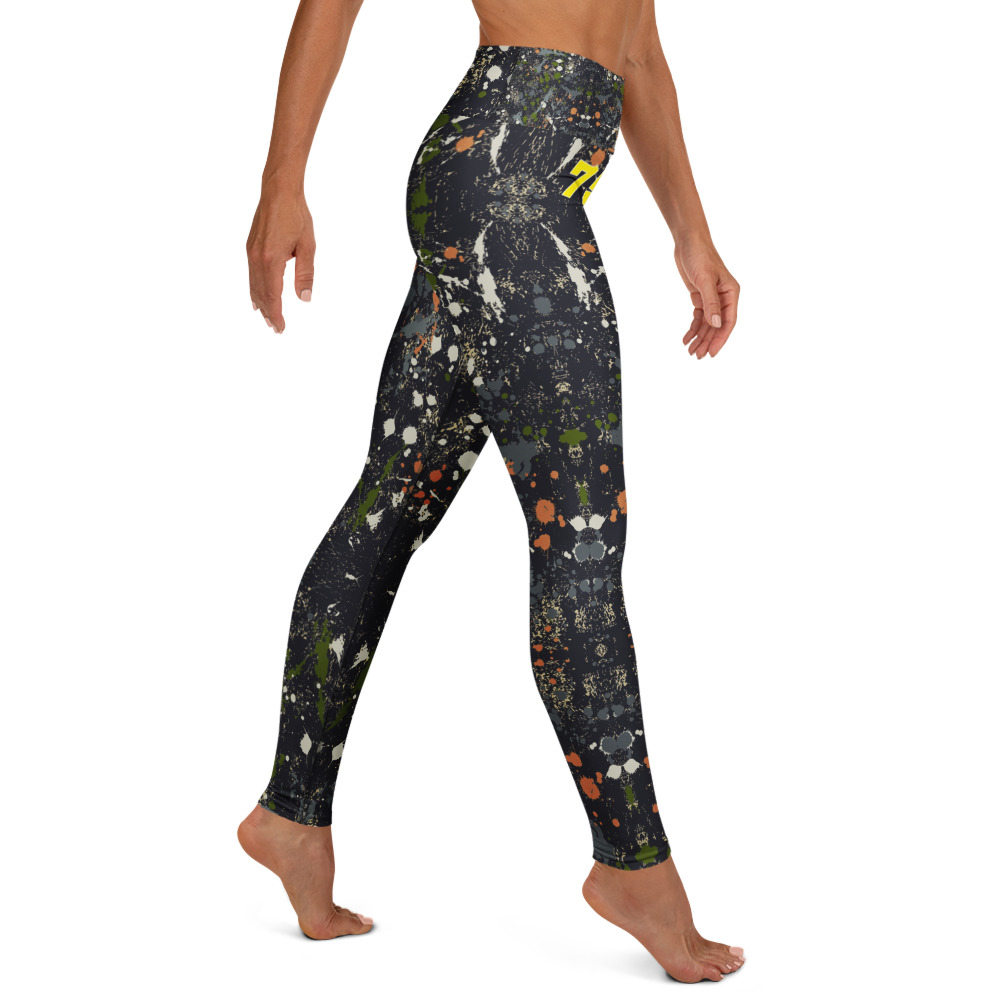Painted Camo Saint Lucia Leggings - Image 3