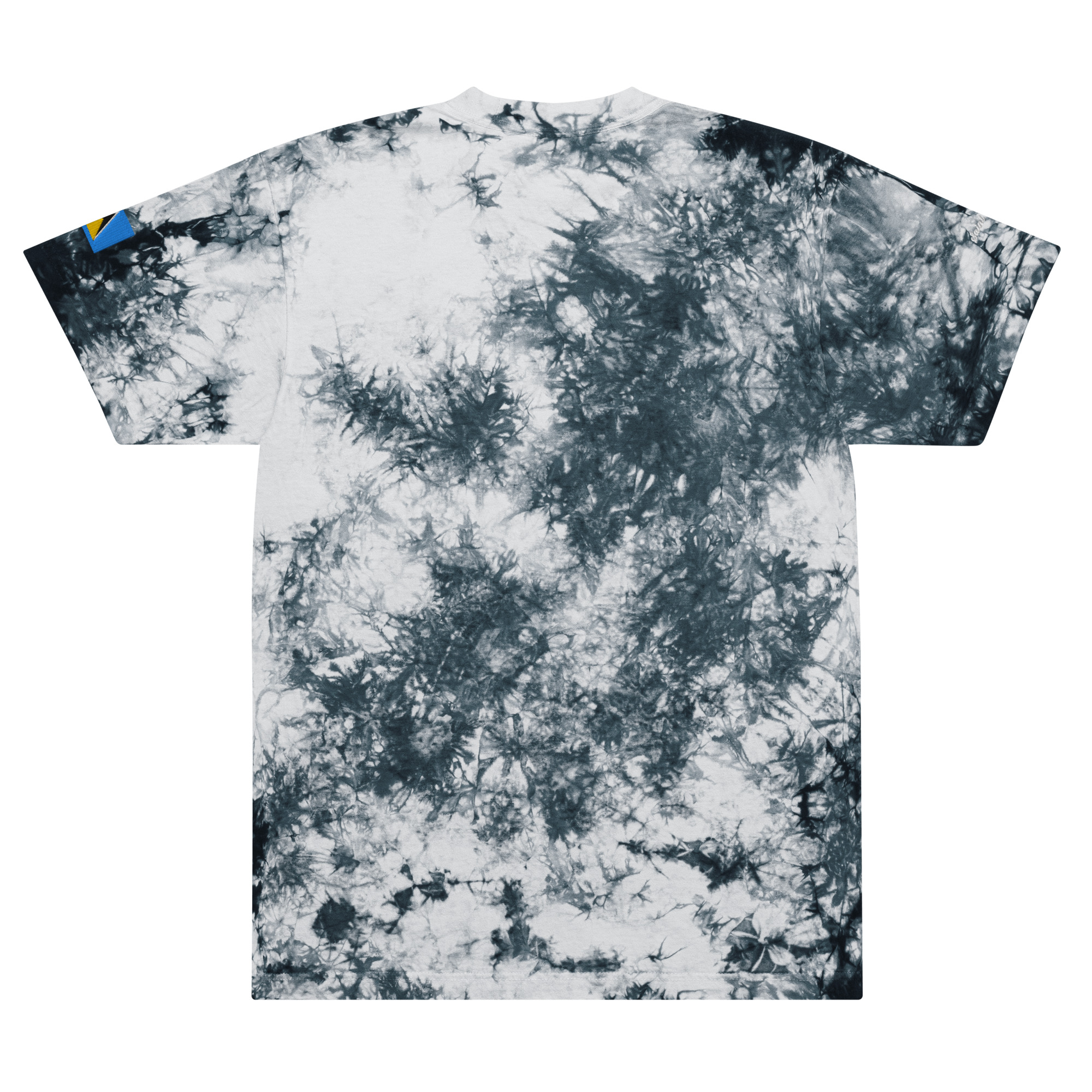 Oversized 758% Lucian tie-dye t-shirt - Image 2