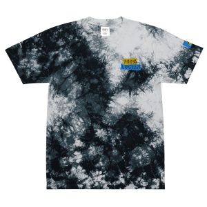 Oversized 758% Lucian tie-dye t-shirt